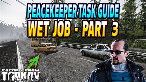 Locate the room with reservoirs in the Health Resort Obtain any information about the second part of the cargo shipment Hand over the retrieved information to Peacekeeper 8,300 EXP Peacekeeper Rep 0. . Tarkov wet job part 3